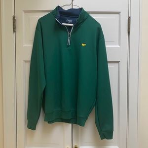 Masters Green Tech quarter zip Large